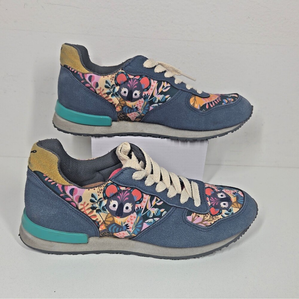 INKKAS Unisex Koala Vegan Suede Sneakers US W9 M7 Australia Outback Comfort Cute